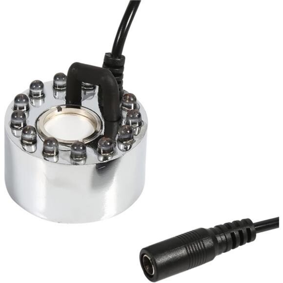 24V Color Changing Ultrasonic Mist Maker Water Fountain Fogger Air Humidifier - Picture 4 of 7